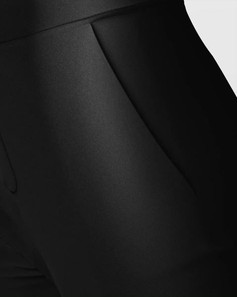 trina turk black dress Spanx On the Move Tapered Pant-Very Black – Adelaide's Boutique main image 1