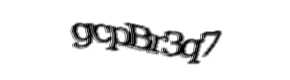 Security check image, please type the characters shown