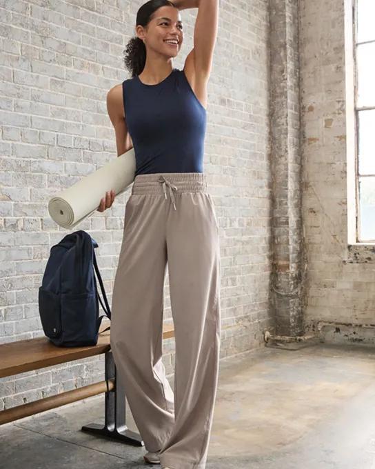 On the Move Wide Leg Pant with UPF 50+ | SPANX