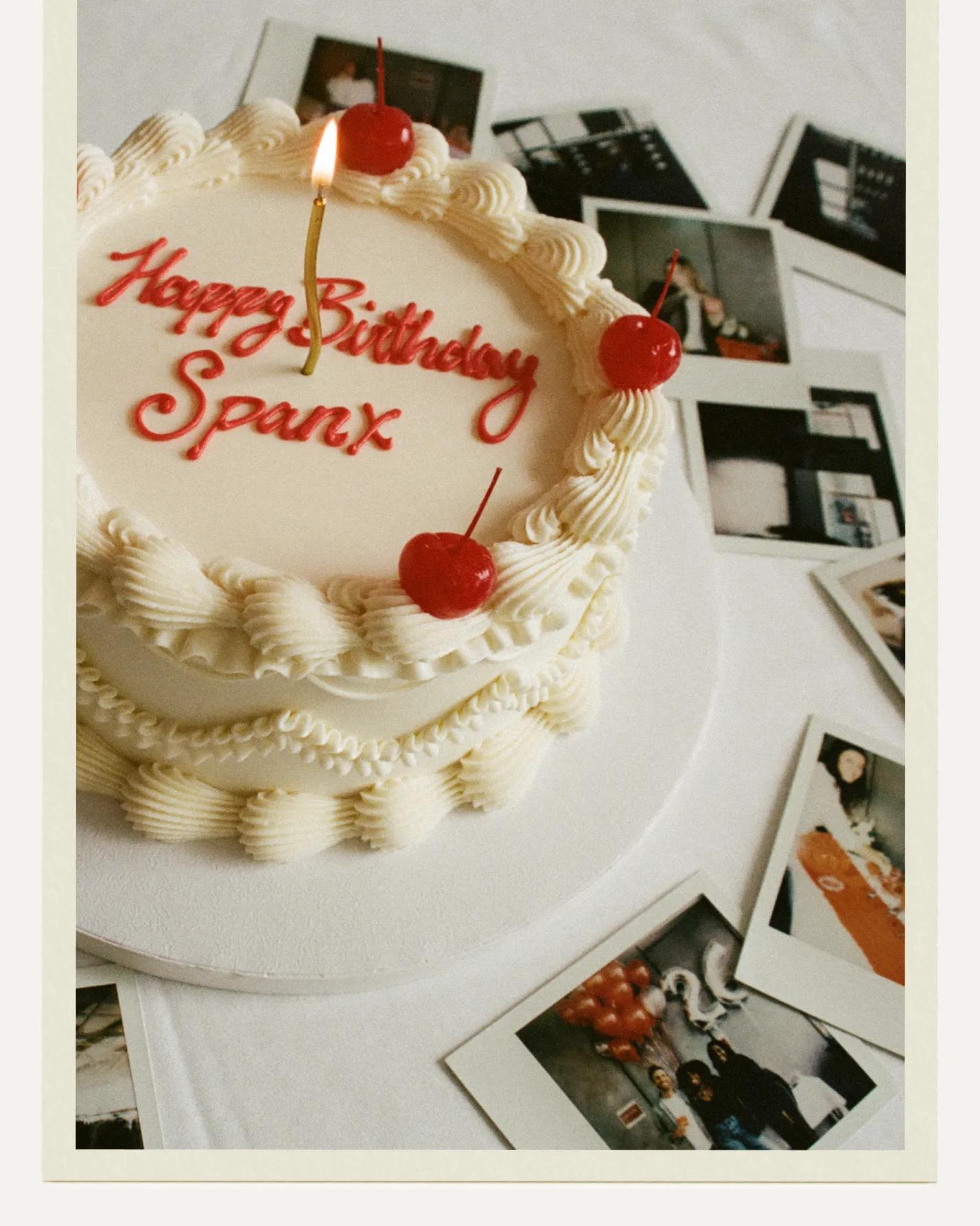 Spanx birthday cake