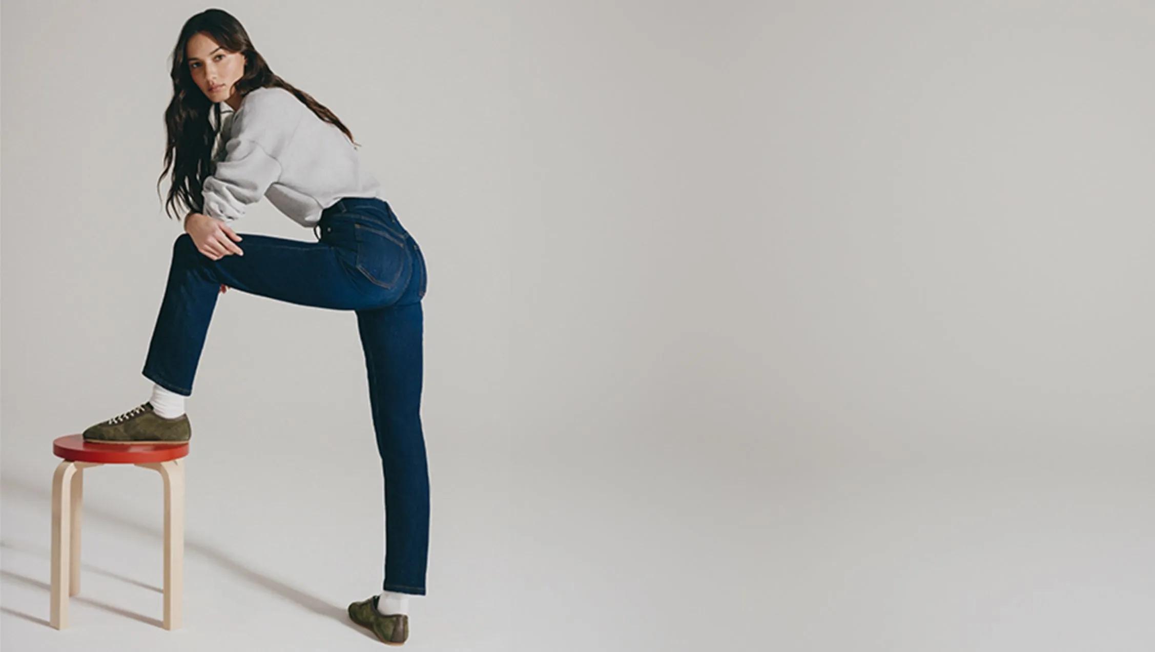 Slim Straight Jeans: Sleek, Sculpted, and Seriously Comfy