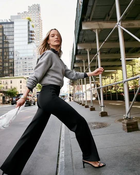 PerfectFit Wide Leg Pants – Ponte, Smooth Fit | SPANX
