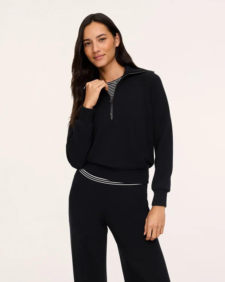 woman in matching spanx airessentials set
