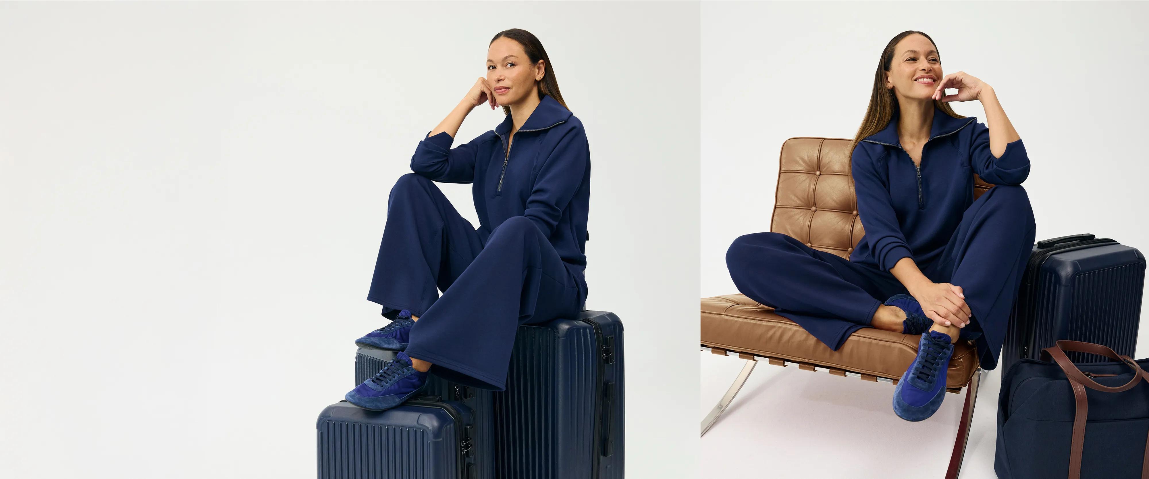 Holiday Travel Outfits with AirEssentials: Cozy & Chic for Every Trip