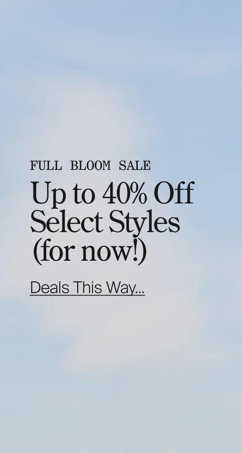 Full Bloom Sale