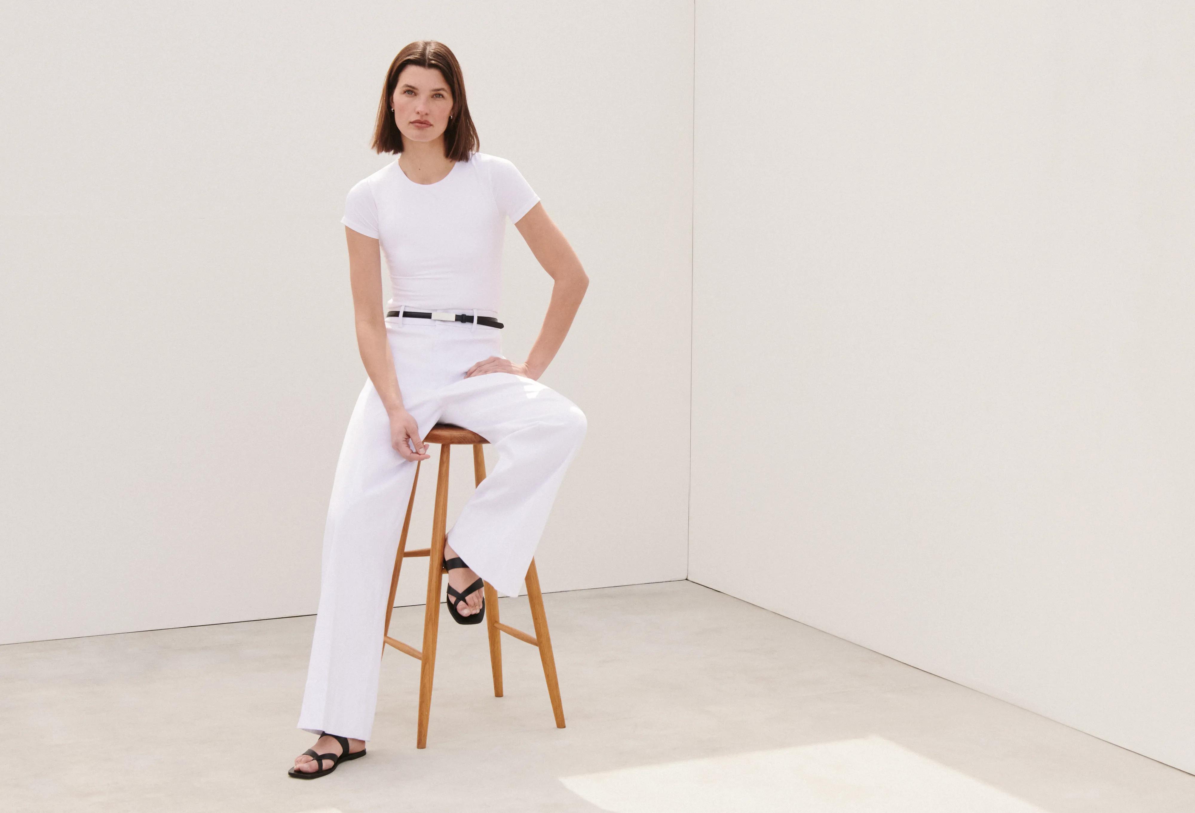 white pants for summer 